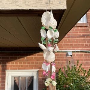 Beach sea shells hanging wall decor ocean home